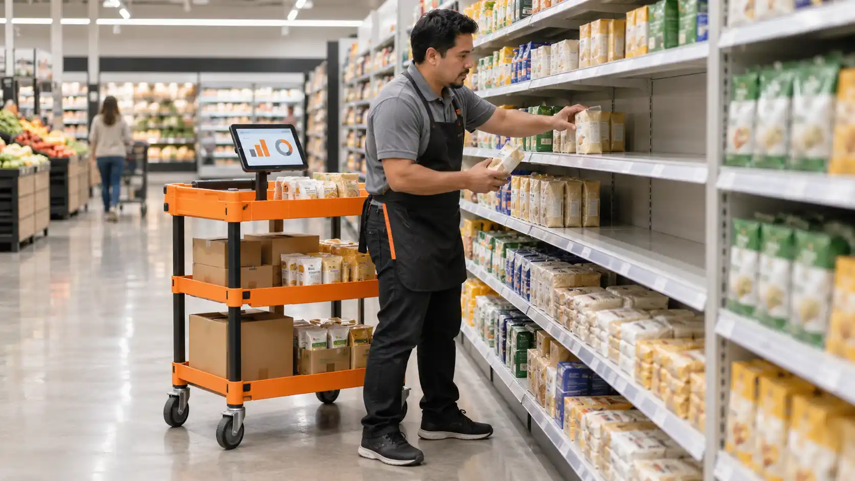 Resurtido de mercancía para controlar inventarios y evitar agotados en el punto de venta