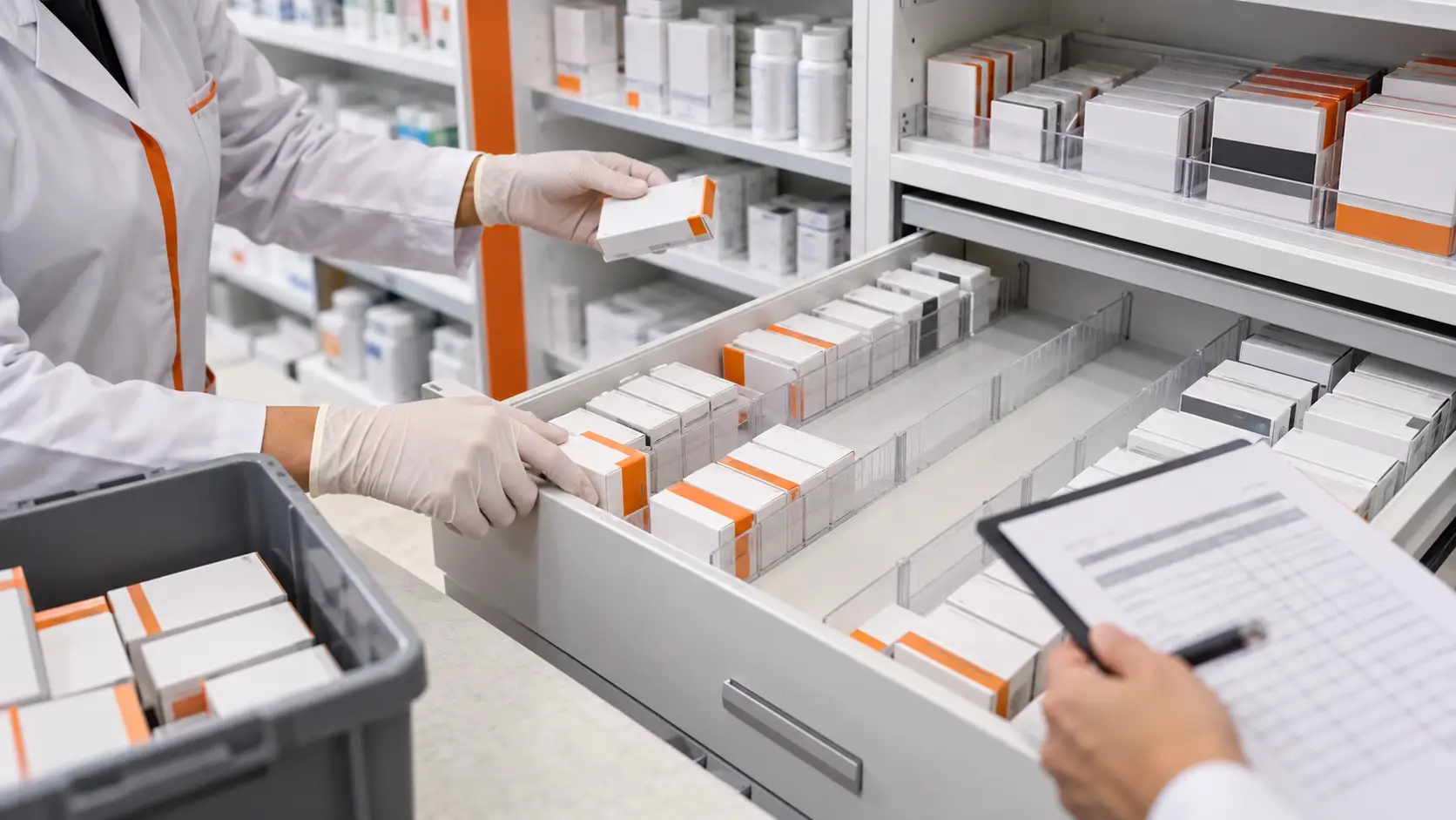 Control de inventario para prevenir la escasez de medicamentos en una farmacia