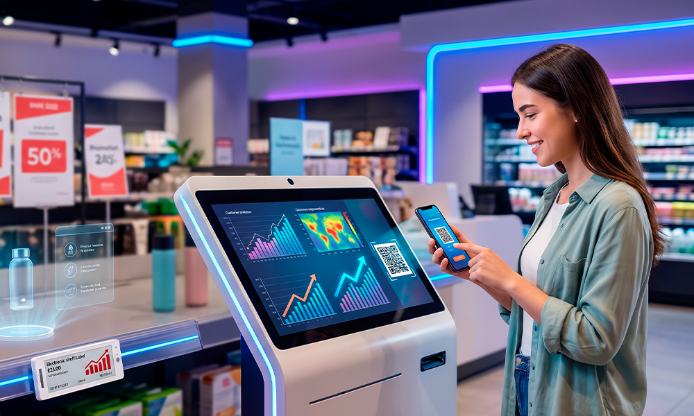 ROI del material POP — dashboard Kimetrics Xtract mostrando venta incremental de activaciones en punto de venta comparando tiendas con y sin material POP