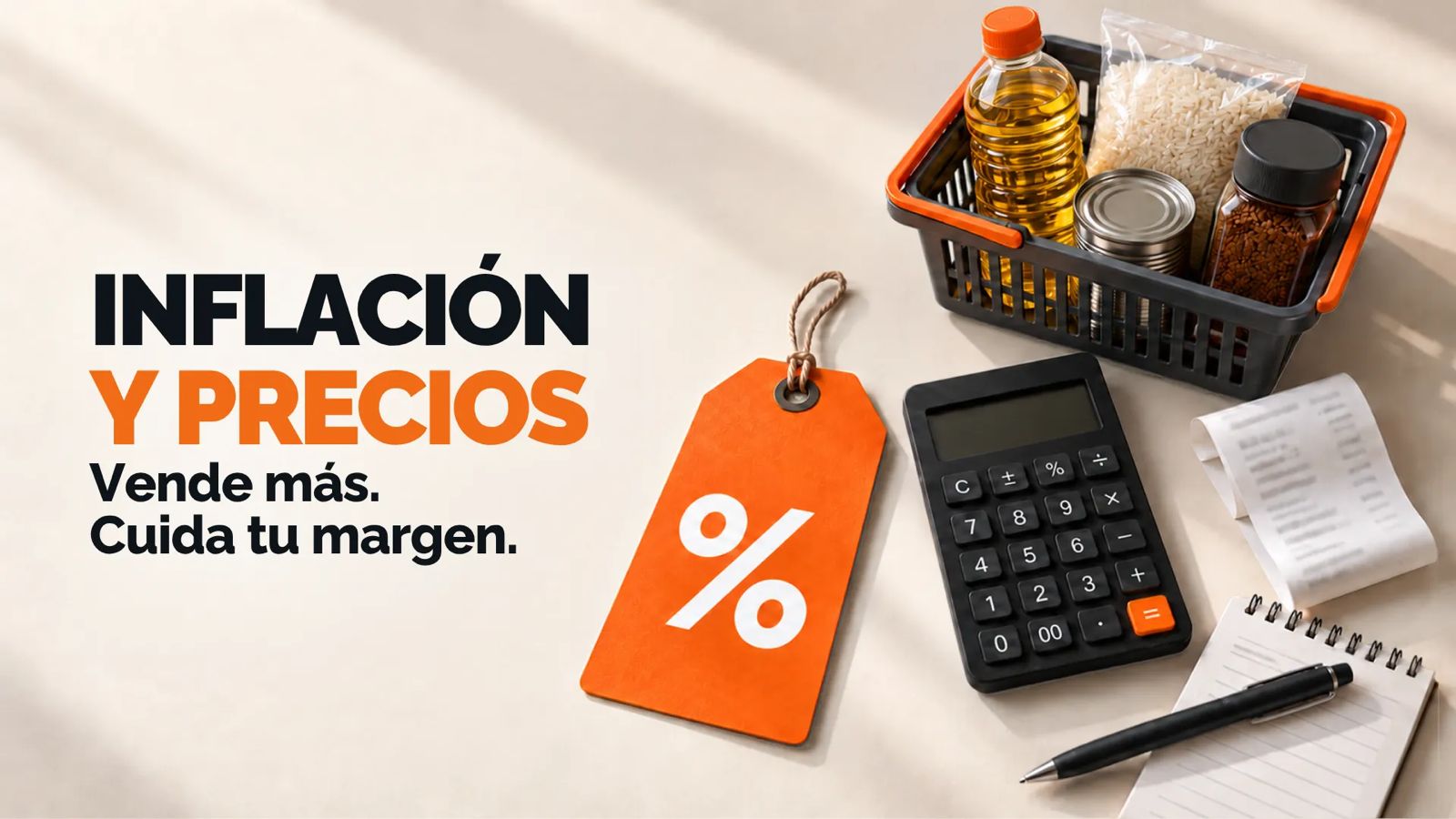 Inflación y estrategia de precios: gráfica que compara el descuento, el volumen y la contribución en retail de consumo masivo